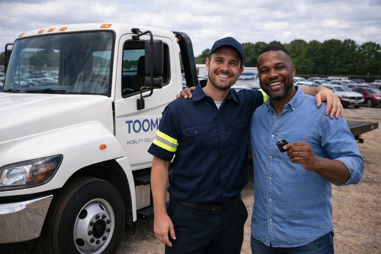 Toomi tow truck Duluth GA